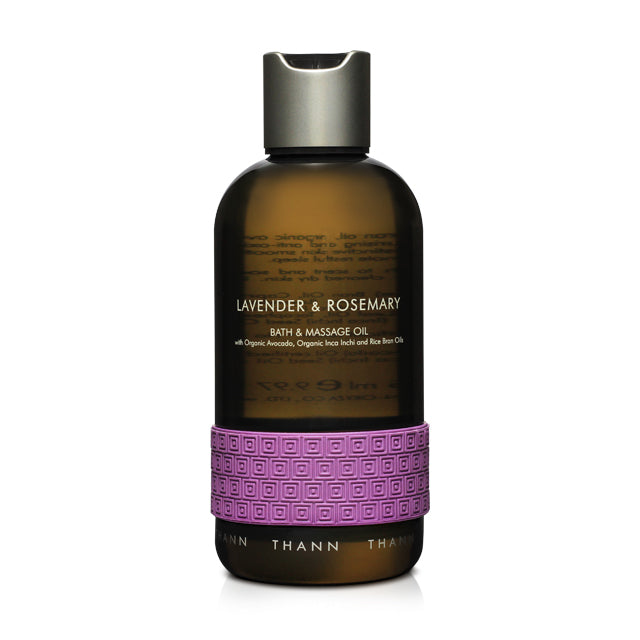 新品未使用　THANN Bath and massage oil Lavender Rosemary Bath & Massage Oil | Luxury Home-Spa - THANN USA