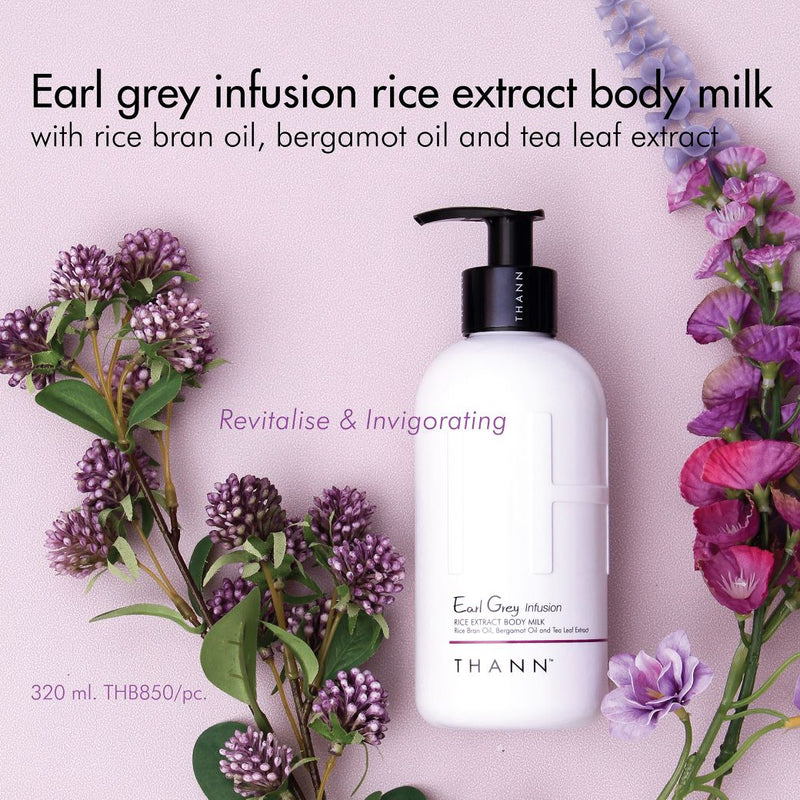 Earl Grey Infusion Rice Extract Body Milk - THANN – THANN USA